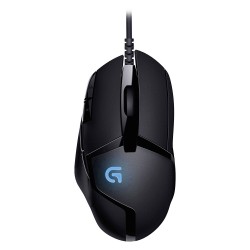 Logitech Wired USB G402 Hyperion Fury FPS Gaming Mouse - Black