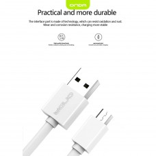 Onda Apple 8 Pin / Type-C / Micro USB 2.1A Fast Charge & Sync Cable with Overvoltage Protection