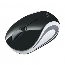 Logitech M187 Ultra Portable & Light Mini Wireless Mouse - Black