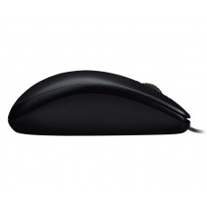 Logitech M100R Comfortable And Durable Wired USB Mouse - Black