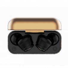 Lule Wireless Luxury Gold In-ear Bluetooth Head Set