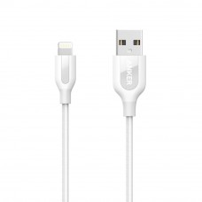 Anker A8121 PowerLine+ 3ft MFI Lightning Connector Cable - White (0.9M)