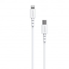 Anker A8612 PowerLine 3ft Select USB-C to Lightning Connector Cable - White (0.9M)