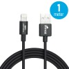 Innoz® InnoLink MFI Lightning Connector Cable- Black (1m)