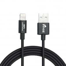 Innoz® InnoLink MFI Lightning Connector Cable- Black (1m)