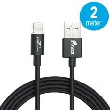 Innoz® InnoLink MFI Lightning Connector Cable- Black (2m)