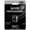 Lexar 1667X Professional 128GB V60 U3 SDXC™ UHS-II Memory Cards (up to 250MB/s read, 120MB/s write)