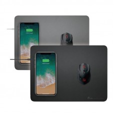 Innoz® QI10W Wireless Fast Charging Mouse Pad - Gray