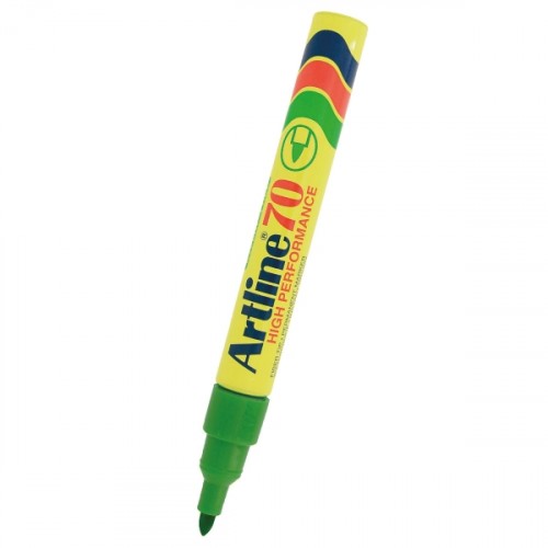 Artline 70 Permanent Marker Ek 70 1 5mm Green Refillable