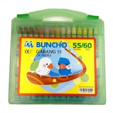 Buncho Gabang Oil Pastel - 55 Colors