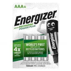 Energizer Power Plus AAA Rechargeable Batteries - 4-count - 700 mAh (Item No: B06-14) A1R2B227