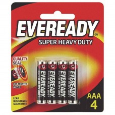 EVEREADY Super Heavy Duty AAA Carbon Zinc Batteries - AAA Size - 4pcs (Item No: B06-19) A1R2B232