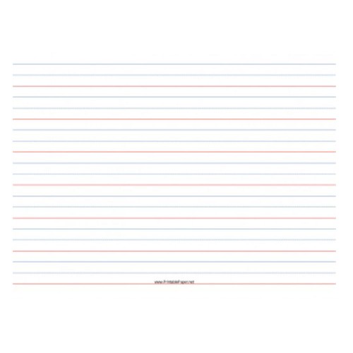 Standard Exercise Book 80 Pages (Red Blue 4 Line)