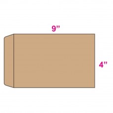 Brown Envelope - Manila - 4-inch x 9-inch