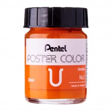 Pentel Poster Color U Orange 30ml (No.3)