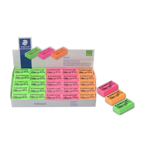 Staedtler Economy Neon Eraser (526 35N) 50pcs/box