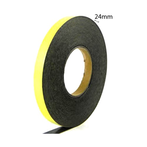 Double Sided Eva Foam Tape Black 24mm X 8m