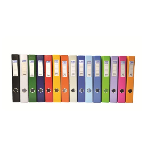 EMI PVC 50mm Lever Arch File A4 Mix Color