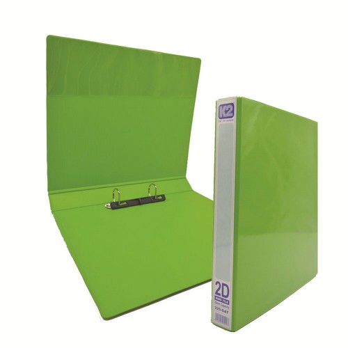 k2-gat-25mm-2d-ring-file-a4-fancy-green