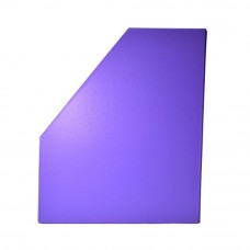 5" PVC Magazine Box File - Fancy Purple