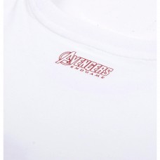 Avengers: Endgame Series Logo Tee (White, Size L)