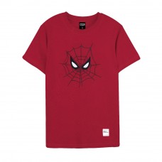 Spider-Man Series Spider Eyes Tee (Red, Size XL)