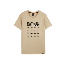 Batman Series: Batman Logo Tee (Khaki, Size M)