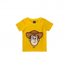 Woody Pixar Series Children Tee (Yellow, Size 100)