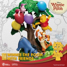Beast Kingdom DS-053 Winnie the Pooh with Friends Diorama Stage Figure Statue