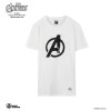 Avengers: Avengers Tee Logo - White, L
