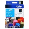 Brother LC-563 Cyan Ink Cartridge 