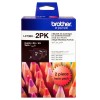 Brother LC-73 Black Twin Pack Ink Cartridge 