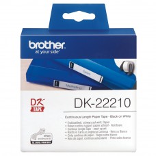 Brother DK22210 Continuous Length Paper Tape - 29mm x 30.48m