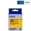 Epson LK-7YBP LabelWorks Tape - 36mm Black on Yellow Tape (Item no: EPS LK-7YBP)