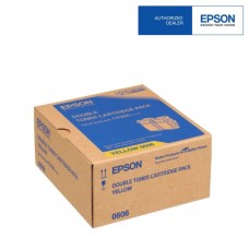 Epson SO50606 Double Pack Yellow Toner (Item No:EPS SO50606)