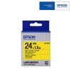 Epson Label Cartridge 24mm Black on Yellow Magnetic