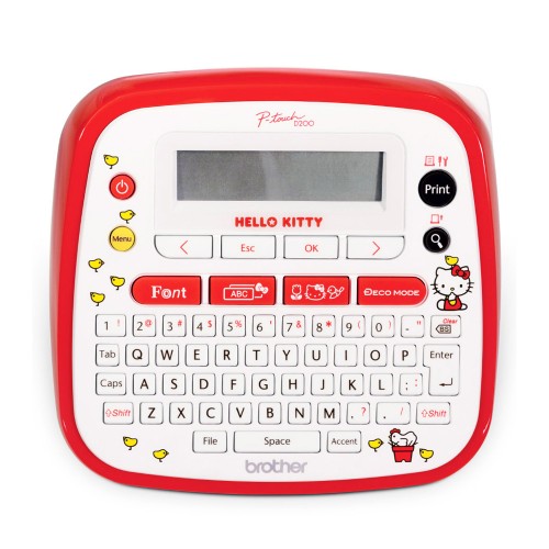 Brother Hello Kitty Label Maker Brother PTouch PTD200KT Label Printer