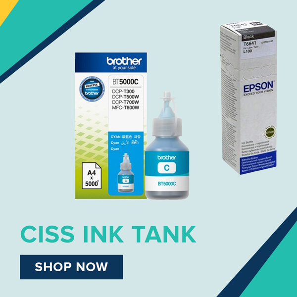 Shop CISS Continuous Ink System Printer Ink Tank Refill