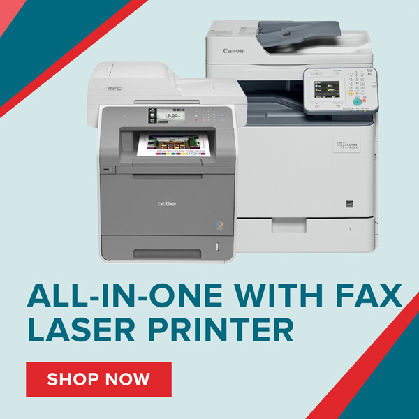 Shop All-in-One Print, Scan, Copy, Fax Multifunction 4-in-1 Facsimile Laser Printer