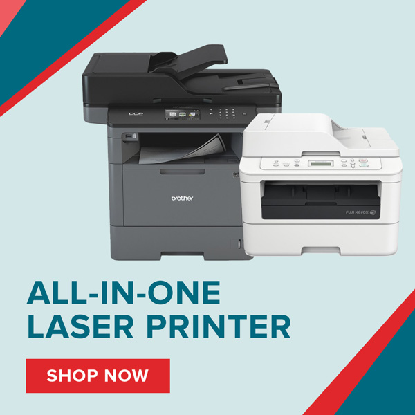 Shop All-in-One Print, Scan, Copy Multifunction 3-in-1 Laser Printer