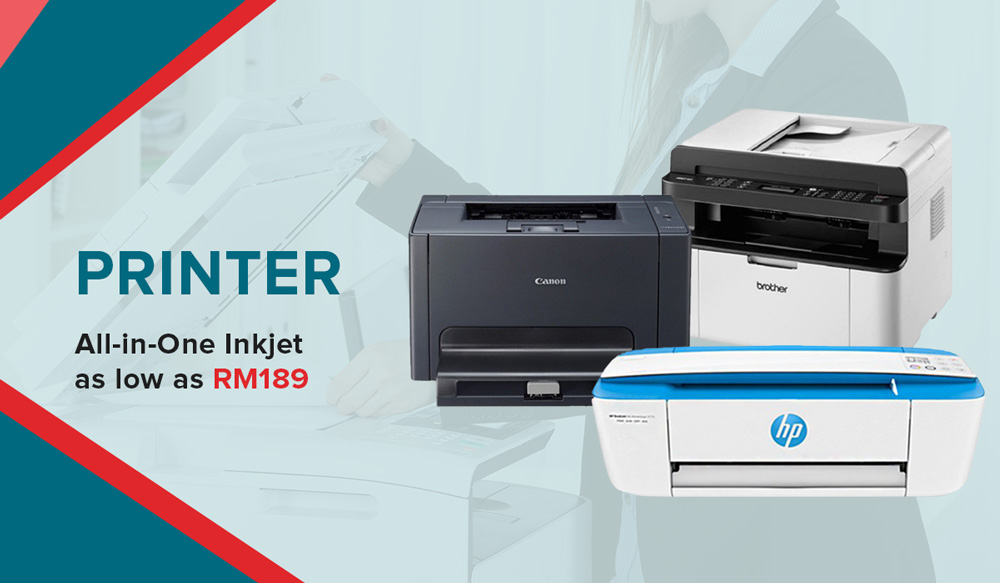All-in-One Inkjet Printer starting at RM189
